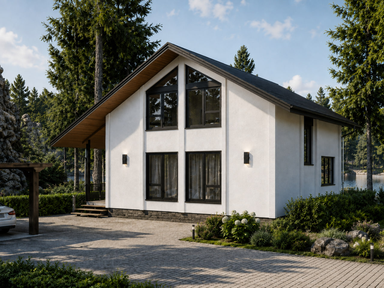 Проект дома Атриум 150 м²