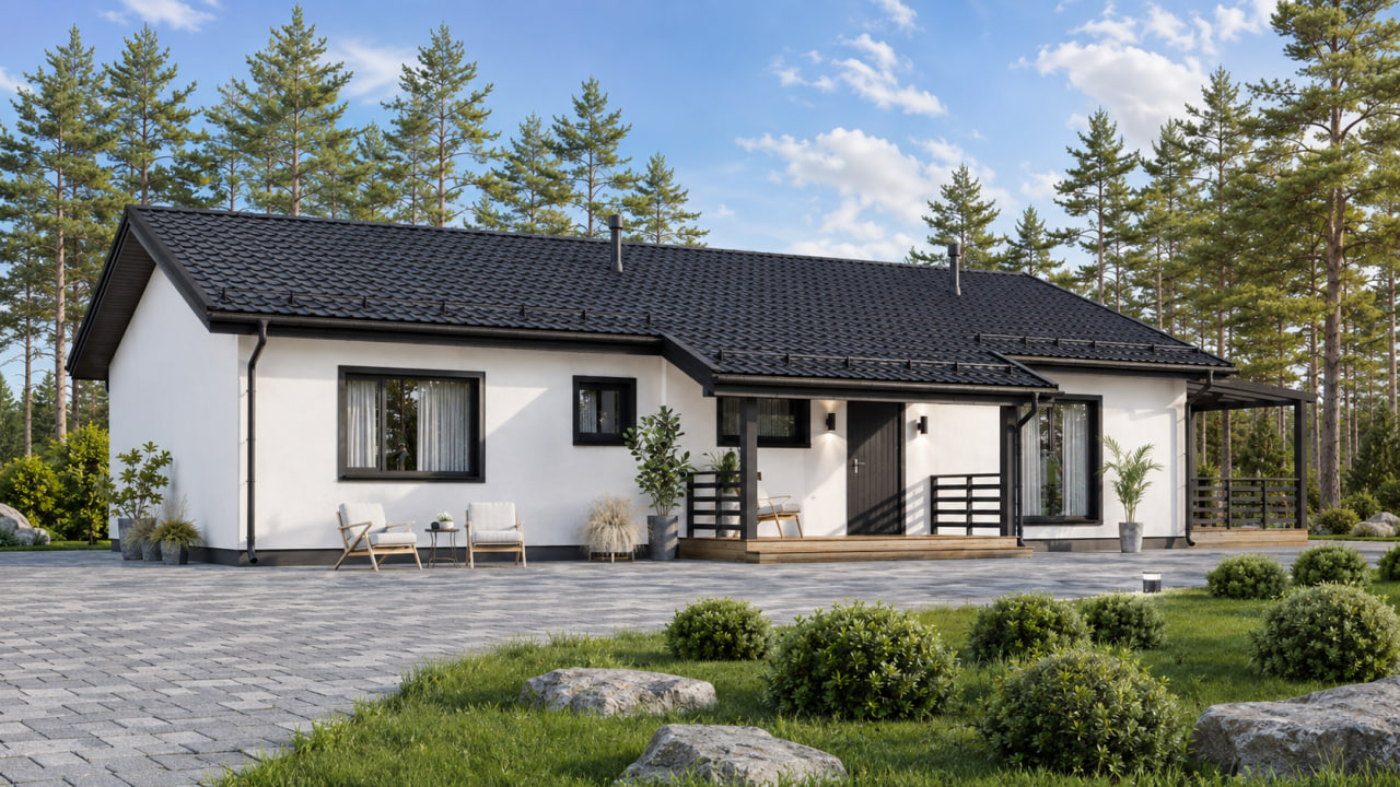 Проект дома Горизонт 120 м²